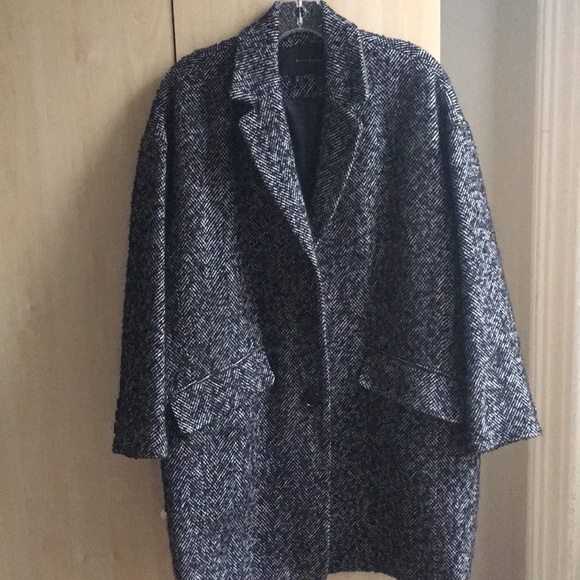 Kai Aakmaan Tweed Coat size M - Picture 2 of 7